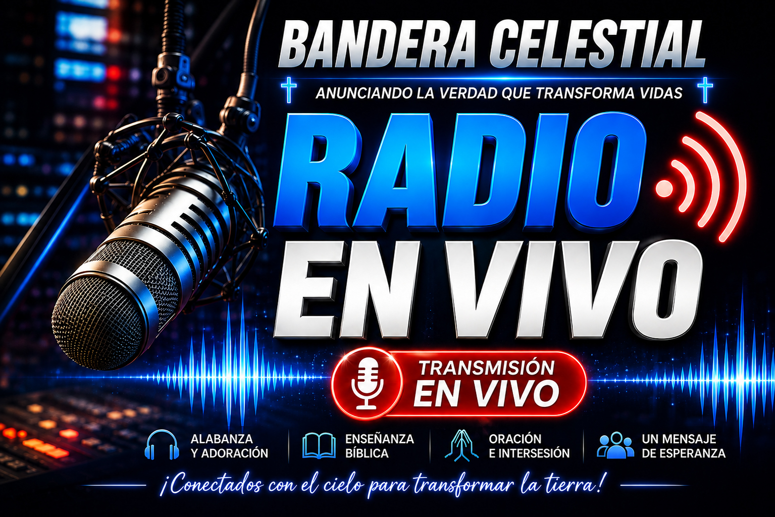 Radio Bandera Celestial - En vivo